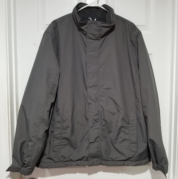 Lands' End Other - Men's The Outfitters by Lands' End Charcoal Gray Fleece Lined Jacket Coat Large